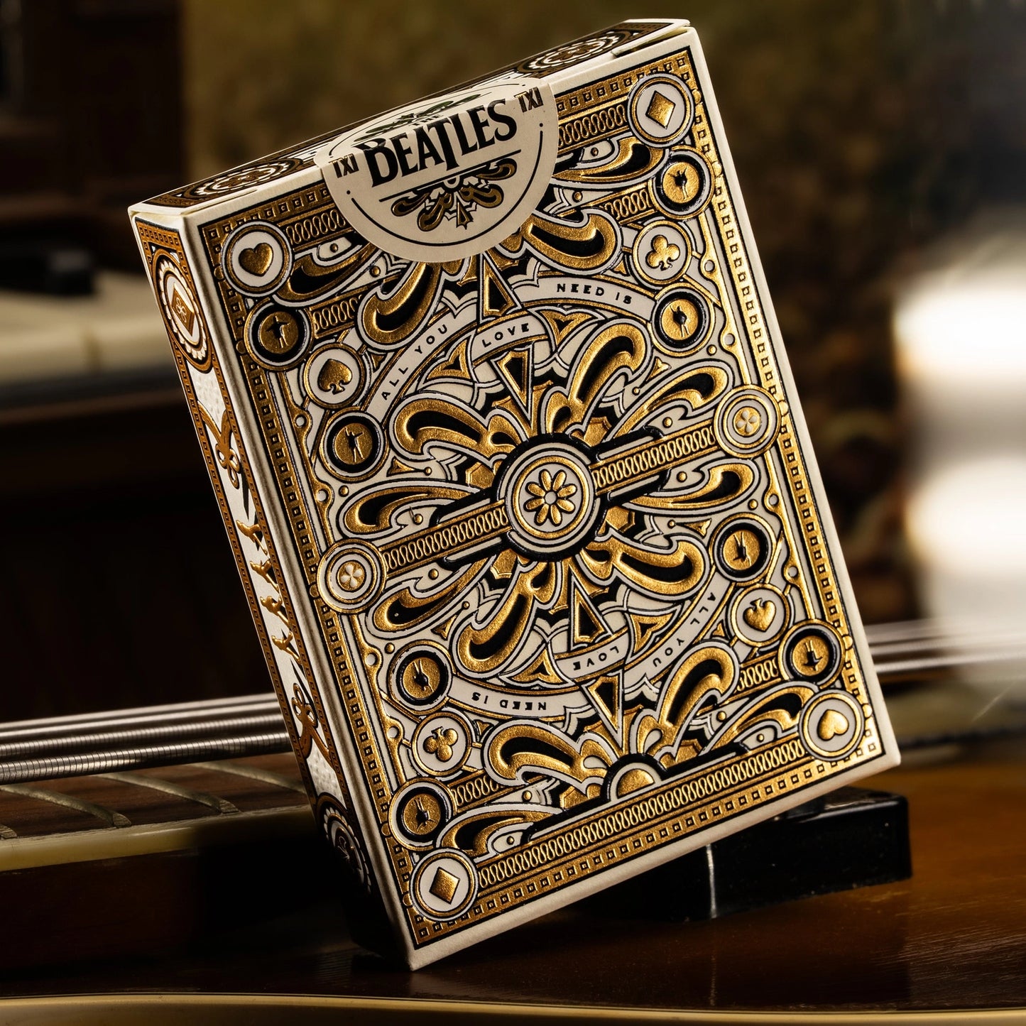 The Beatles Special Edition Playing Cards - White