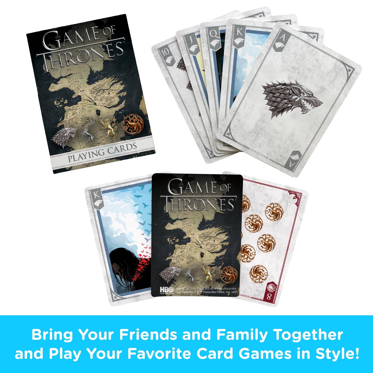 Game of Thrones Playing Cards - Journey to Westeros by Aquarius