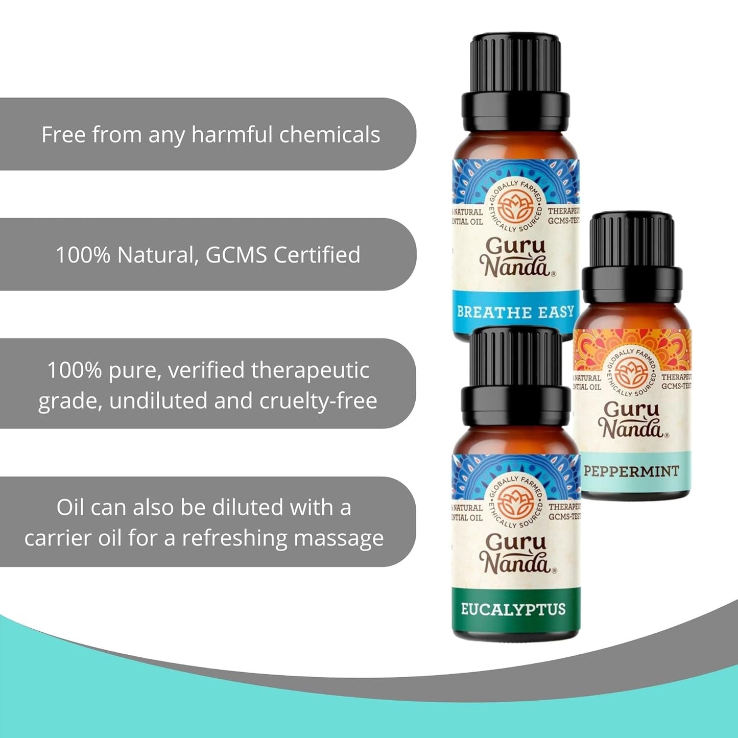 Breathe Essential Oil 3 Pack Set