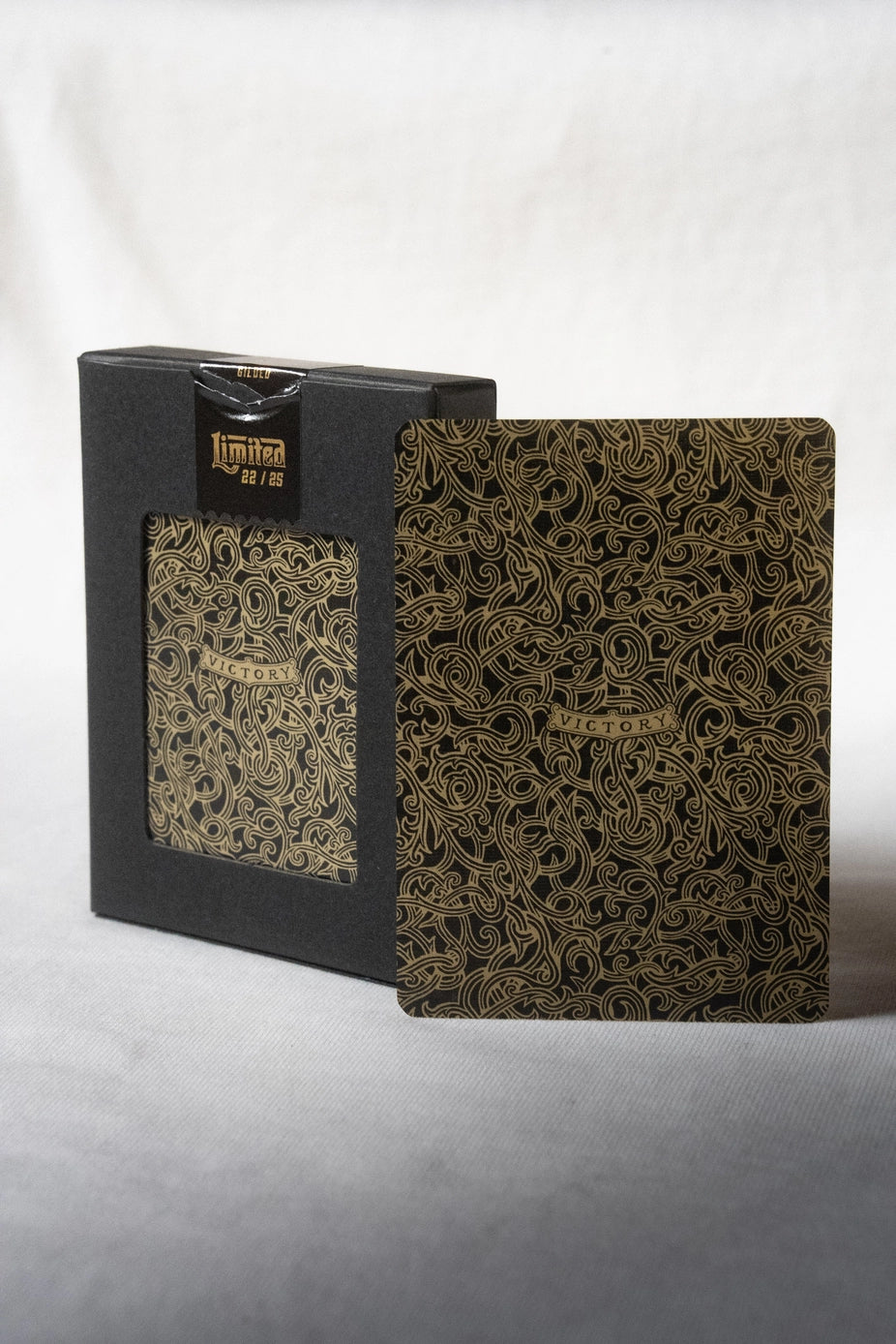 No Borders Edition 2 Victory Back Gold Gilded Limited Edition Playing Cards by Joker and the Thief