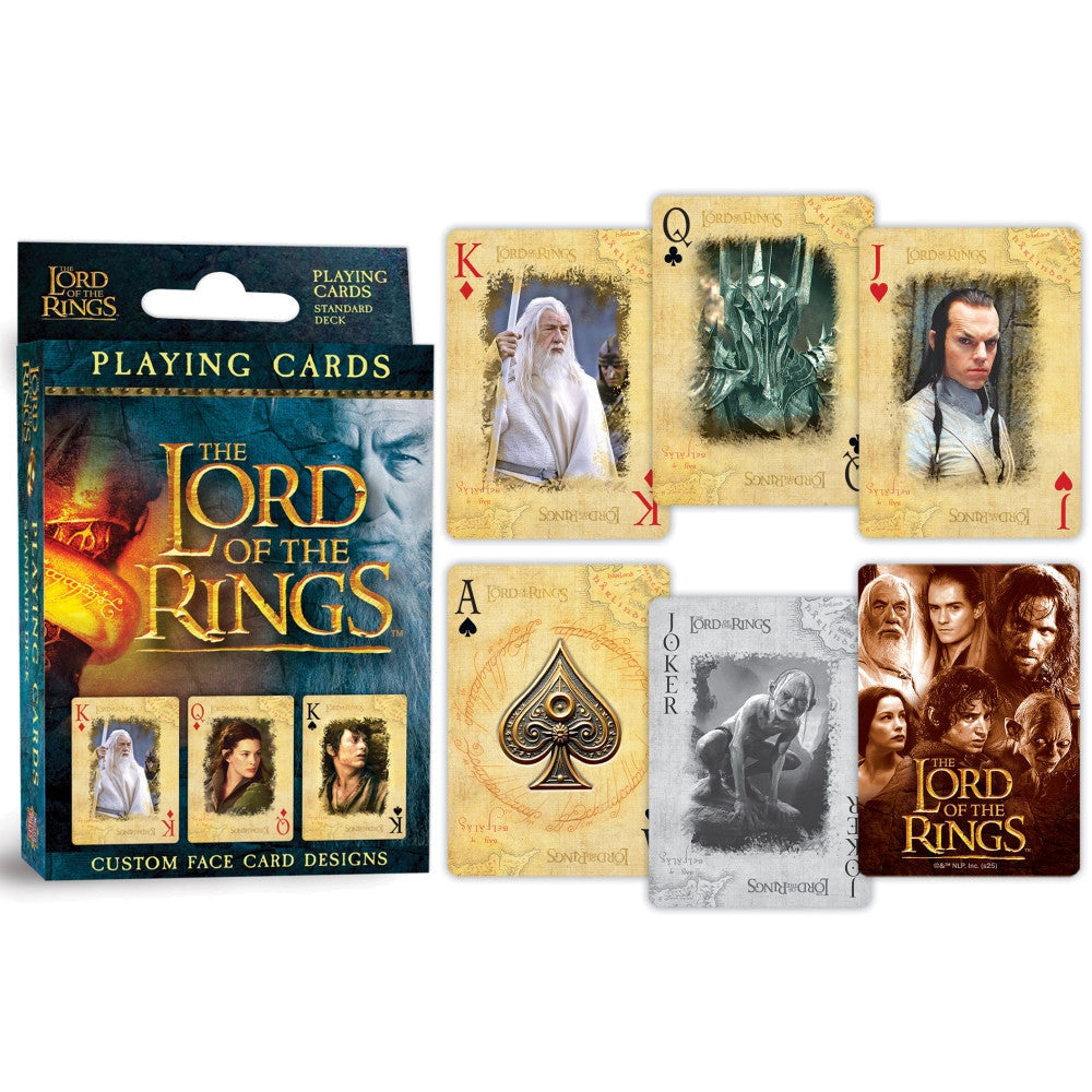 Lord of the Rings Playing Cards - 54 Card Deck by Masterpieces