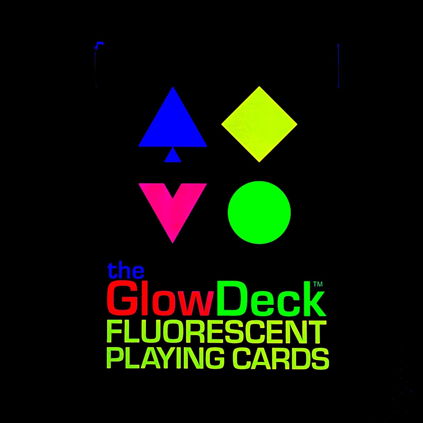 Glow Deck: Fluorescent Playing Cards
