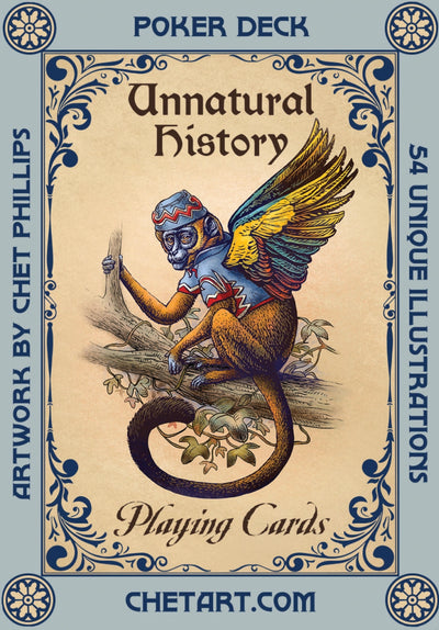 An Unnatural History Playing Cards