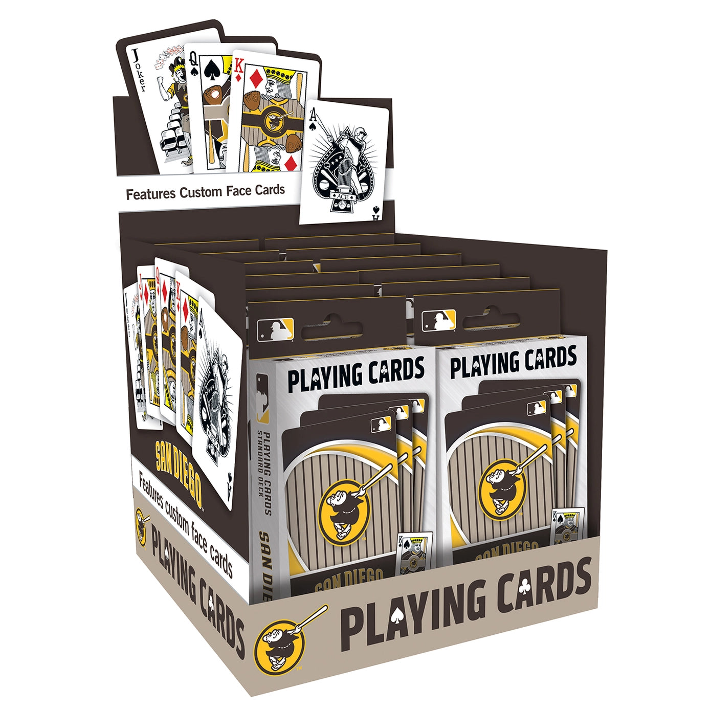 San Diego Padres - Friar Playing Cards by Masterpieces
