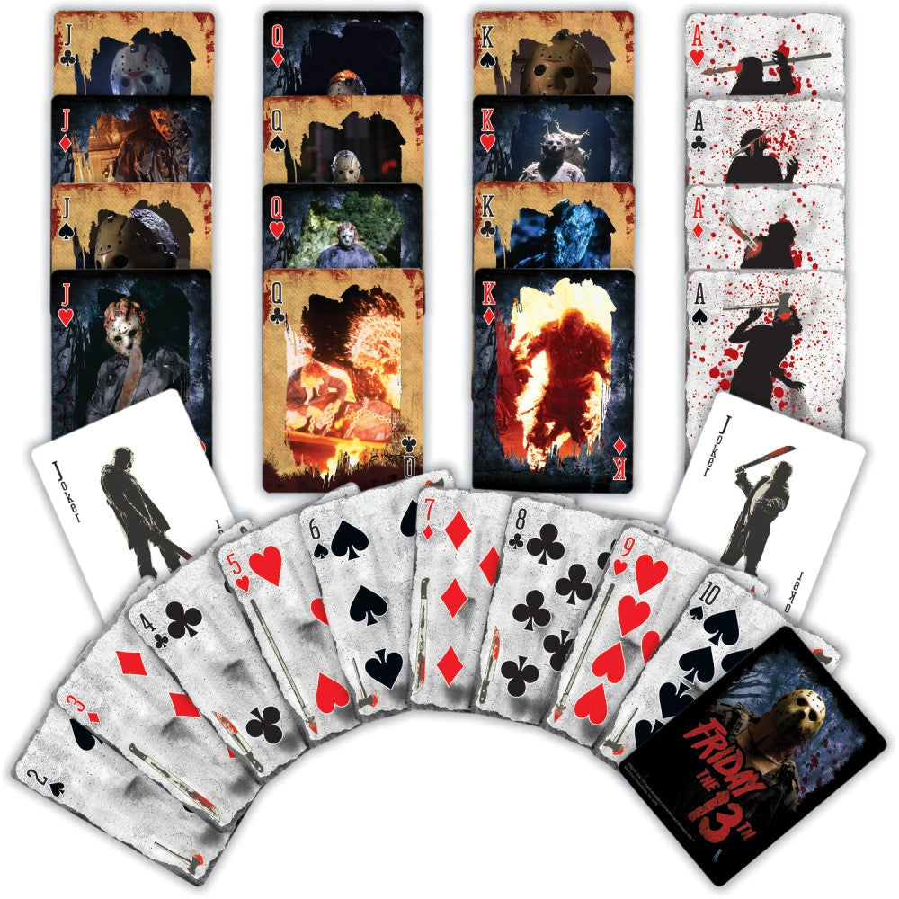 Friday the 13th Playing Cards by Masterpieces
