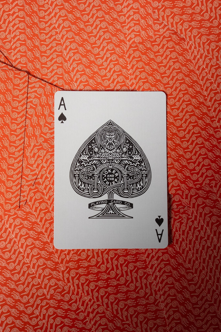 No Borders Edition 2 Crown Back RED - Holo Gilded Limited Edition Playing Cards by Joker and the Thief
