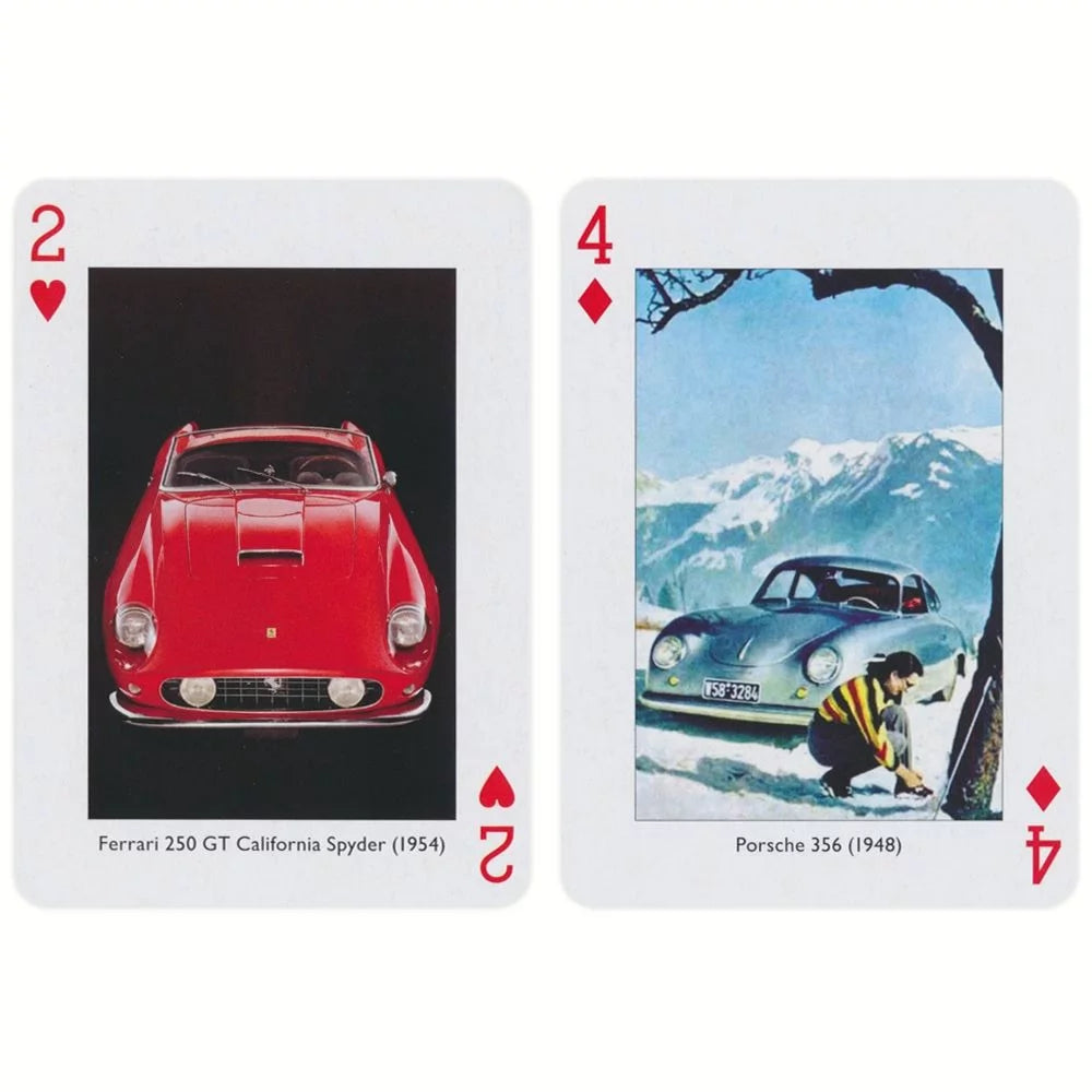 Classic Cars Playing Cards by Piatnik - A Ride Through Automotive History