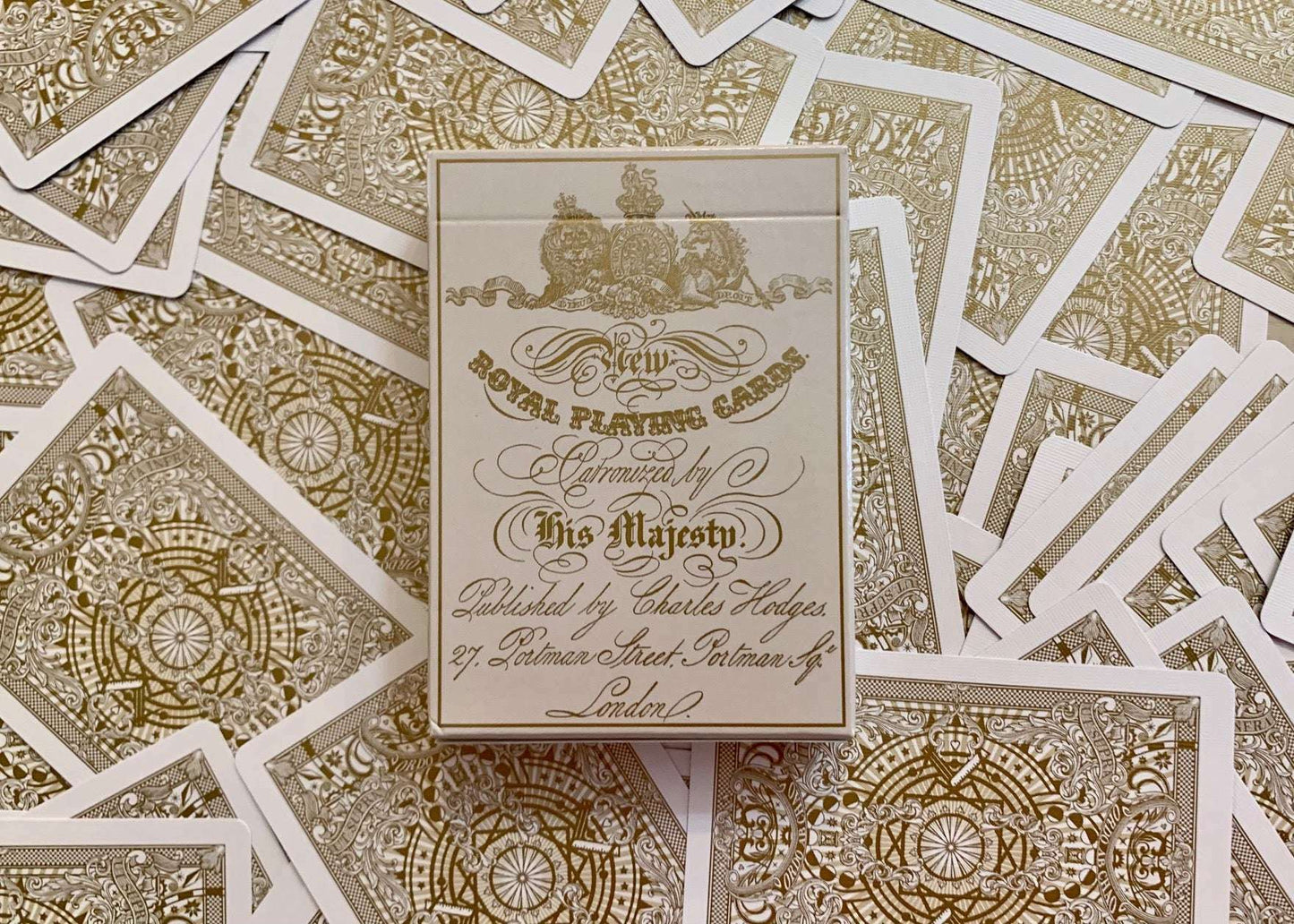 PlayingCardDecks.com-Geographical Gilded Playing Cards USPCC