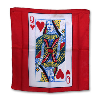 Silk 18-inch Queen of Heart Card from Magic by Gosh