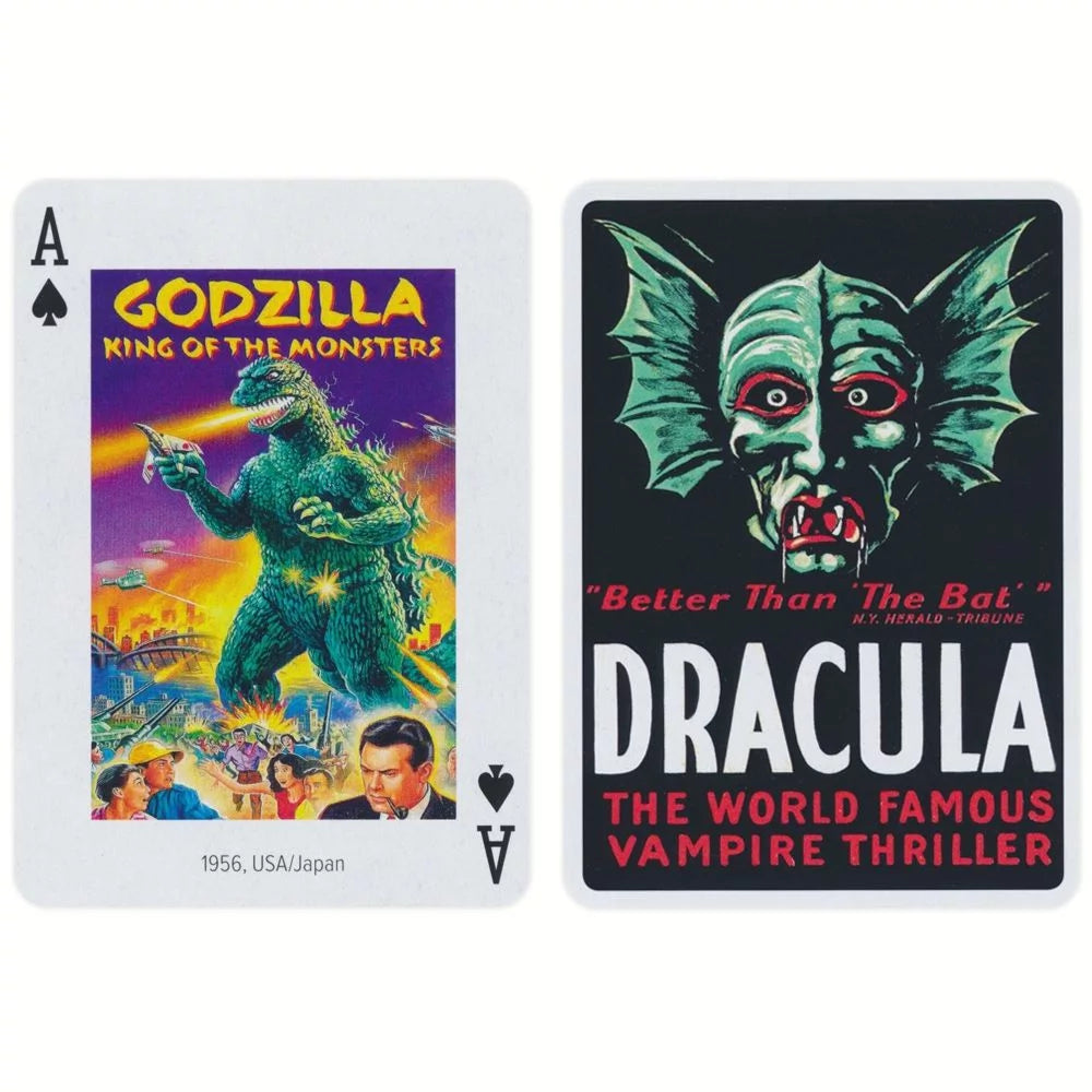 The Horror! Movie Poster Playing Cards by Piatnik