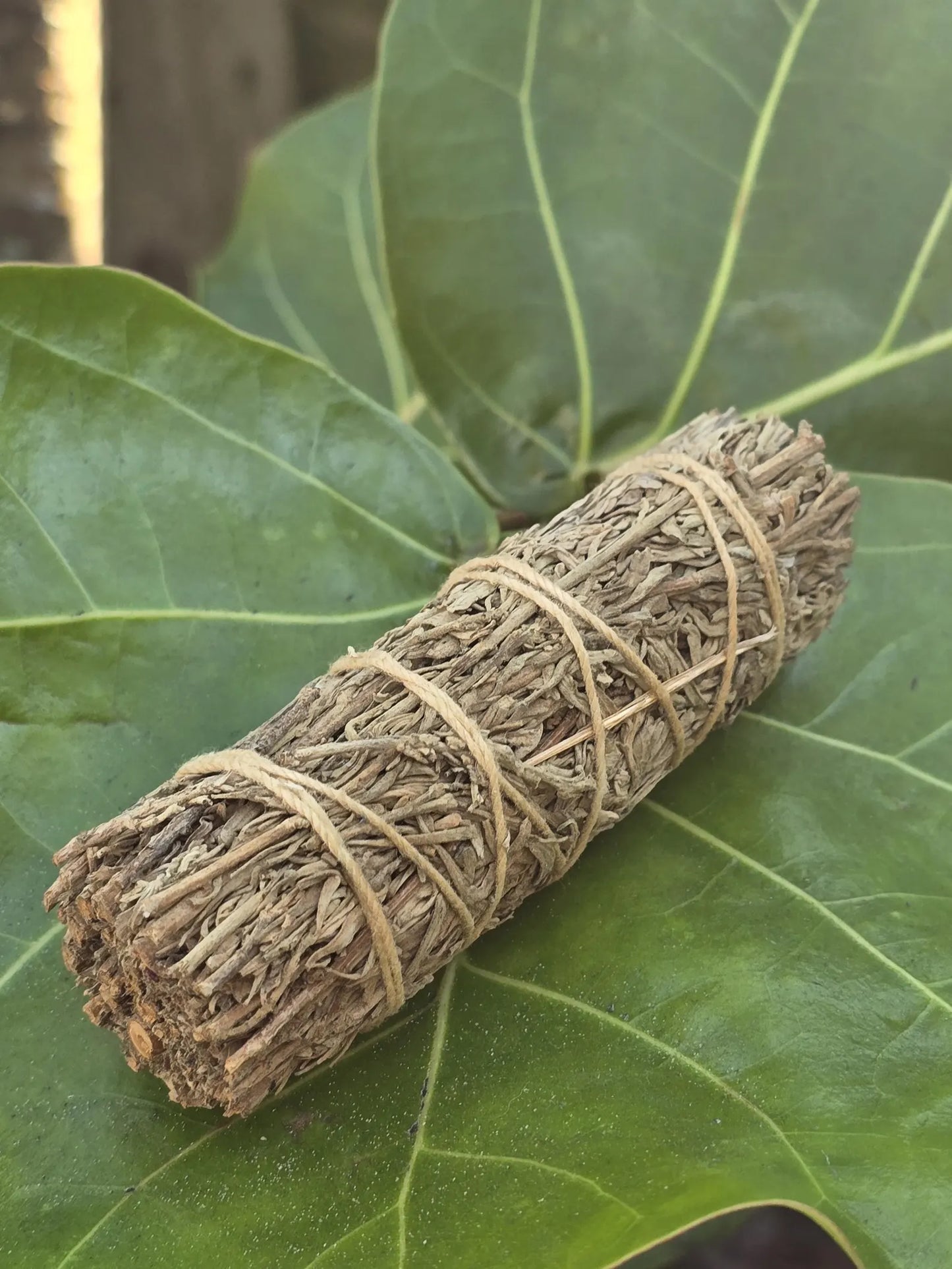 4" Sandalwood Scented Sage Smudge Stick