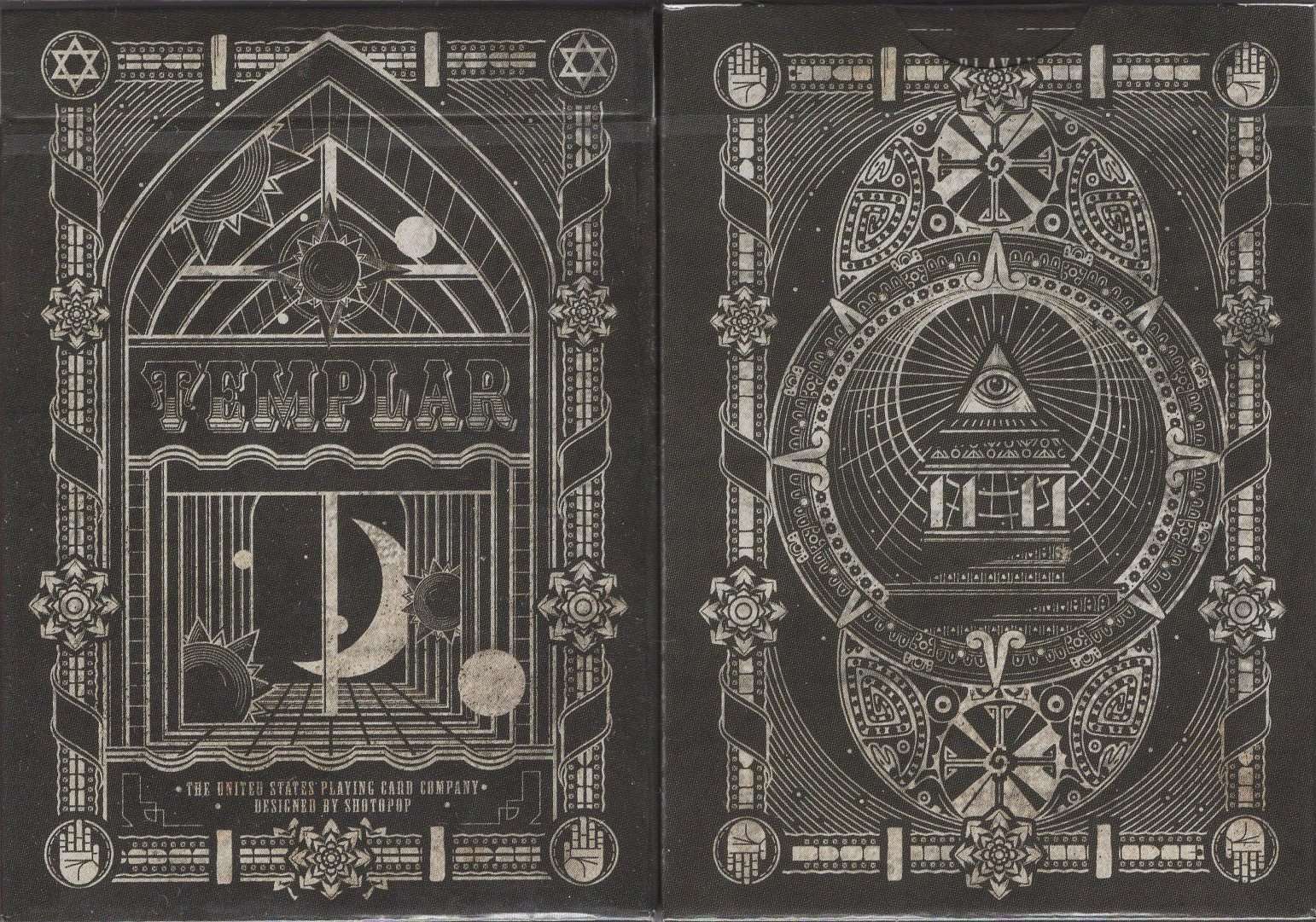 PlayingCardDecks.com-Templar Playing Cards USPCC: Brown