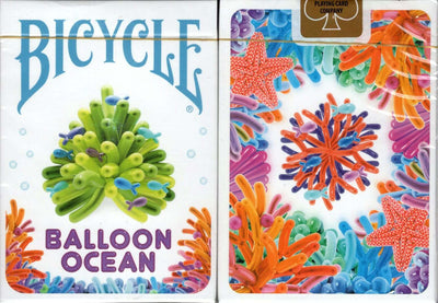 PlayingCardDecks.com-Balloon Ocean Gilded Bicycle Playing Cards