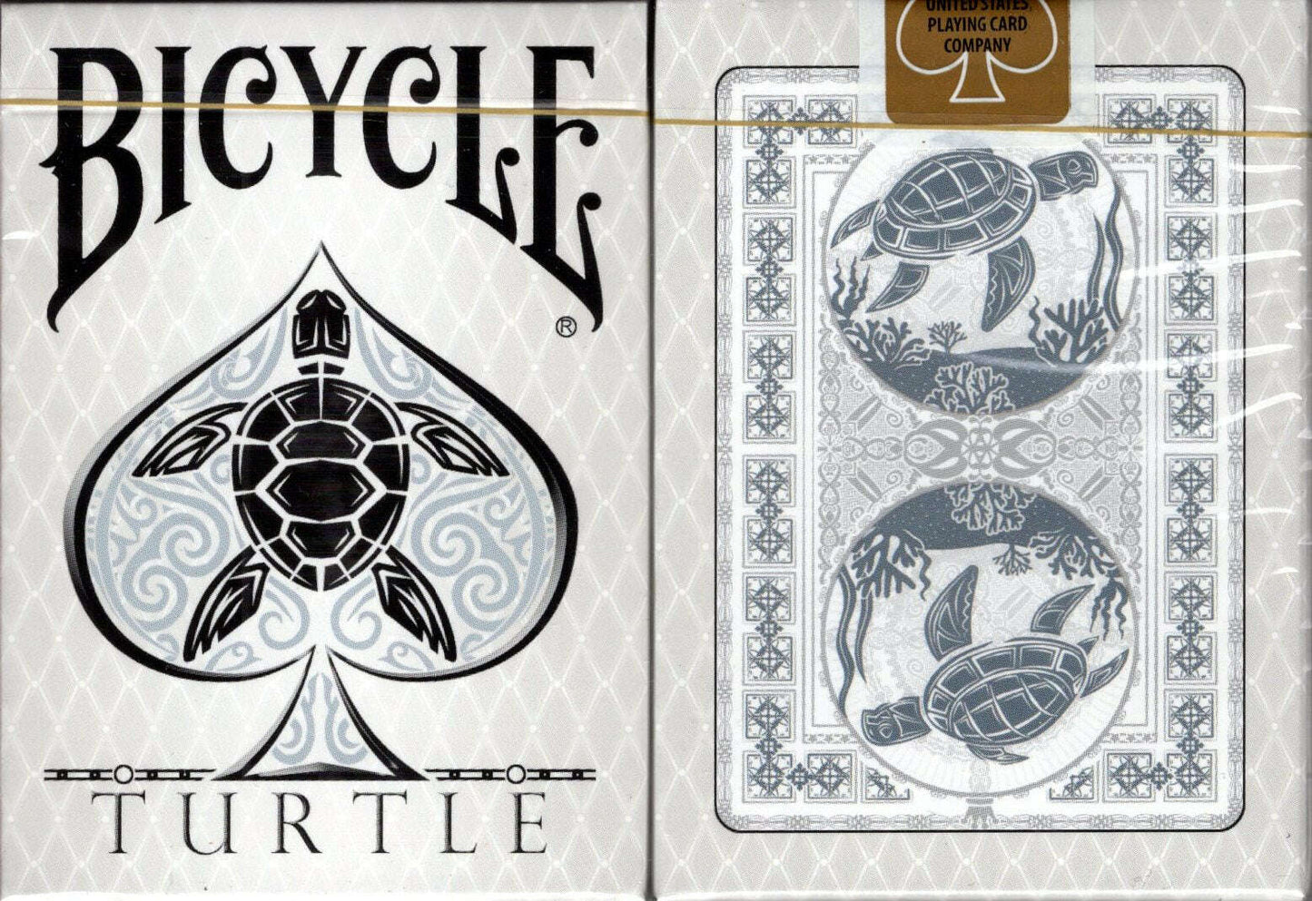 PlayingCardDecks.com-Turtle Gilded Bicycle Playing Cards