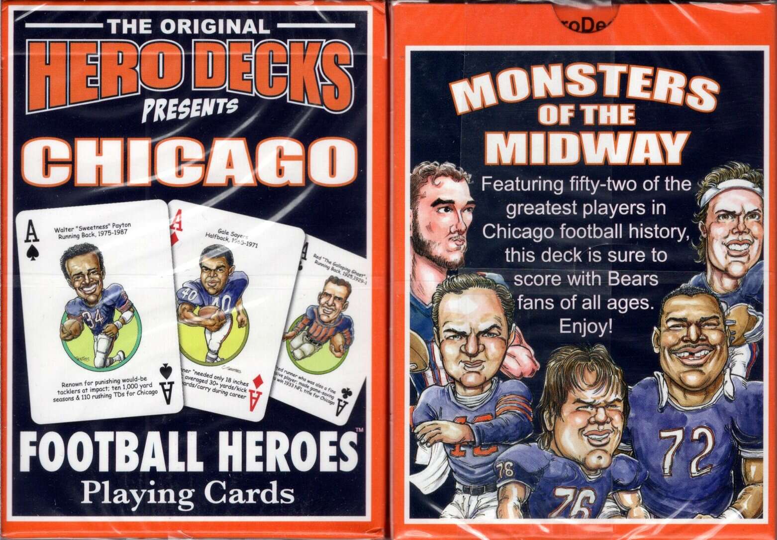 NFL Chicago Bears Playing Cards