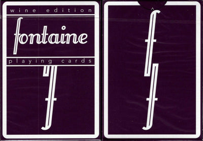 PlayingCardDecks.com-Fontaine Wine Playing Cards USPCC