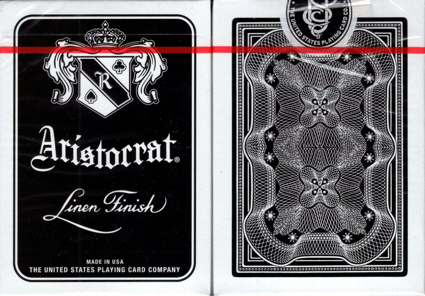 PlayingCardDecks.com-Aristocrat Signature Black Playing Cards USPCC