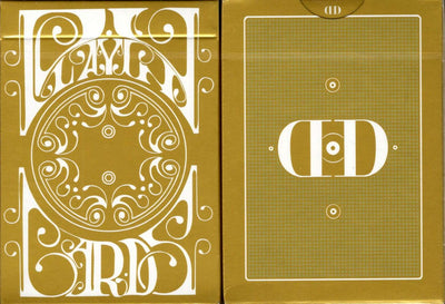 PlayingCardDecks.com-Smoke & Mirrors v9 Gold Playing Cards USPCC