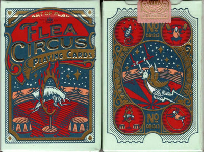 PlayingCardDecks.com-Flea Circus Mini Playing Cards LPCC