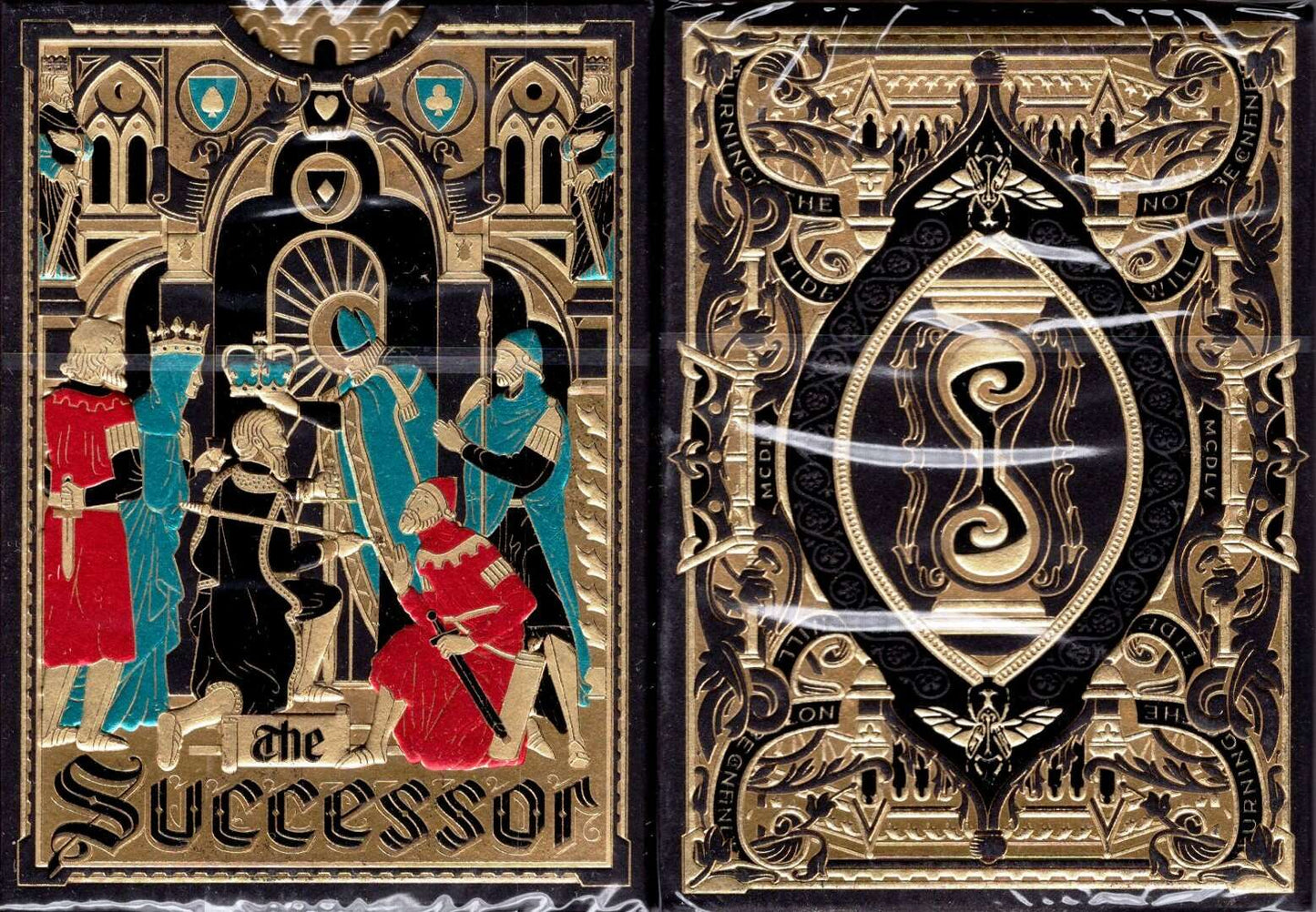 PlayingCardDecks.com-The Successor Playing Cards Cartamundi: Imperial Black