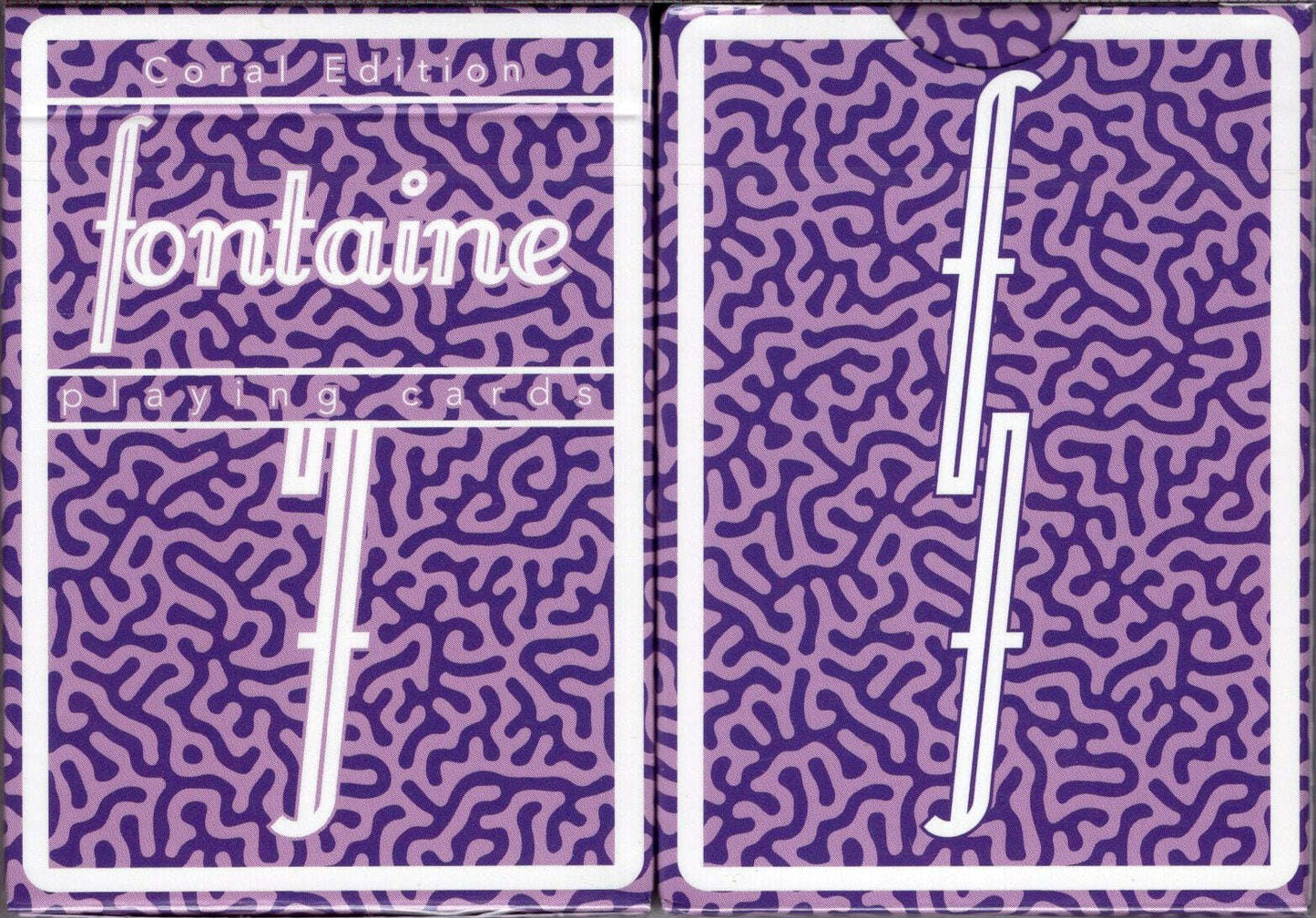 PlayingCardDecks.com-Fontaine Fantasies Coral Playing Cards USPCC