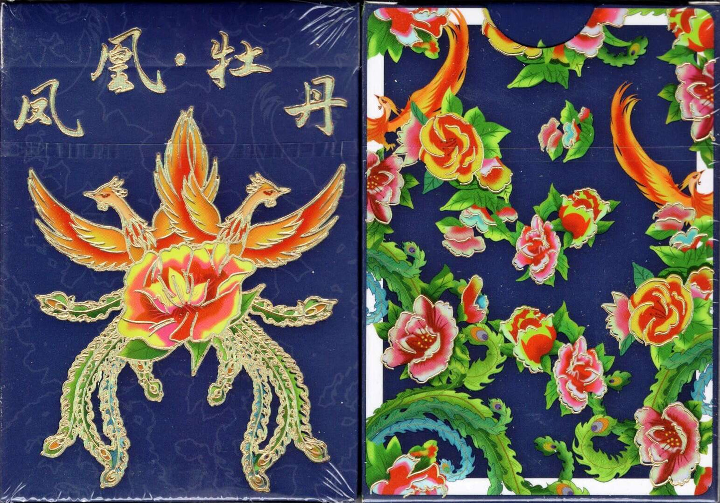 PlayingCardDecks.com-Phoenix and Peony Playing Cards