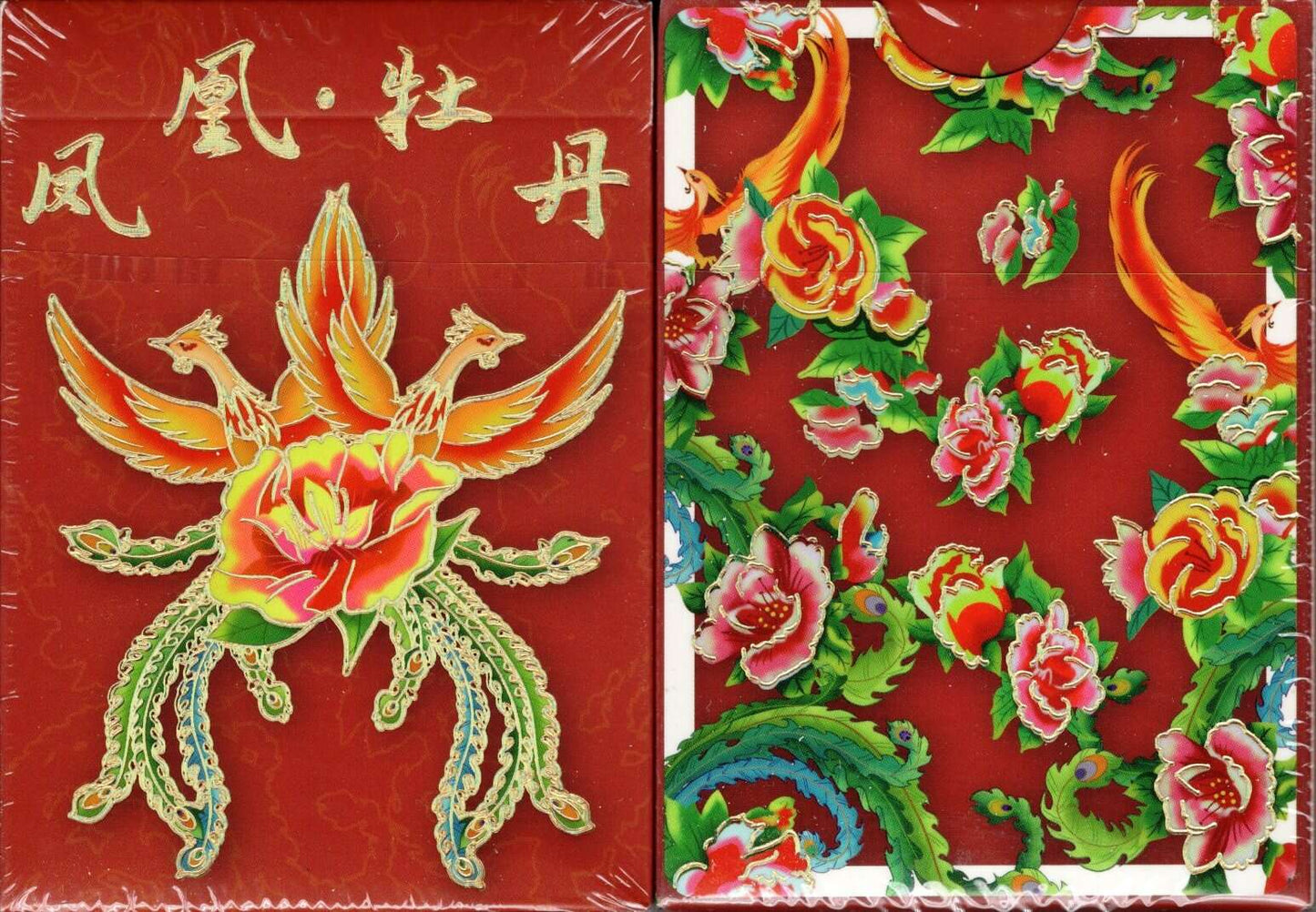 PlayingCardDecks.com-Phoenix and Peony Playing Cards