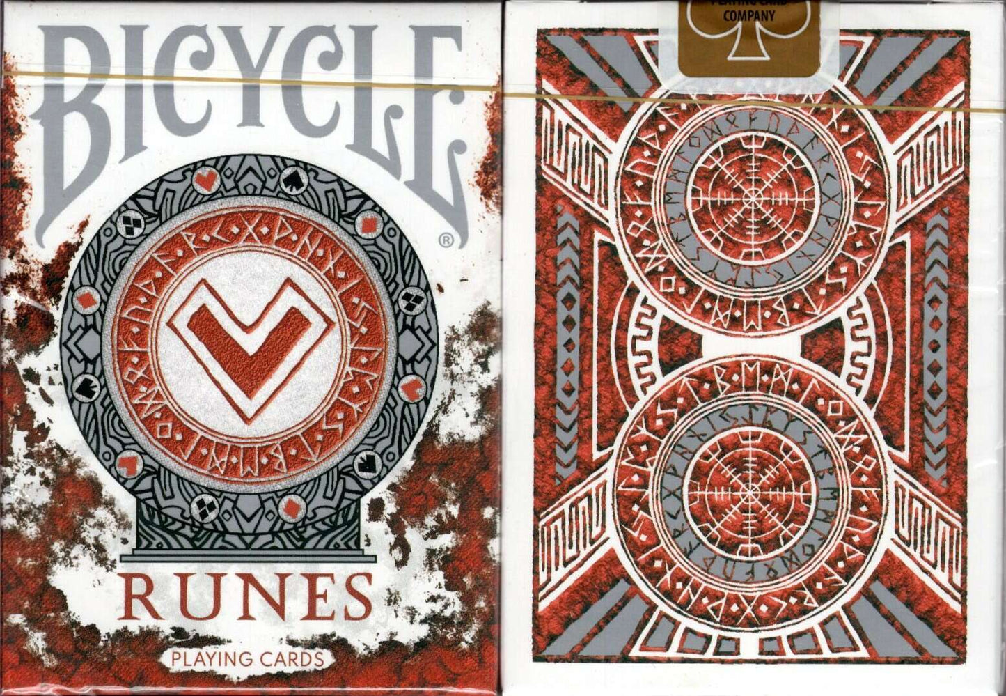 PlayingCardDecks.com-Runes v2 Gilded Bicycle Playing Cards
