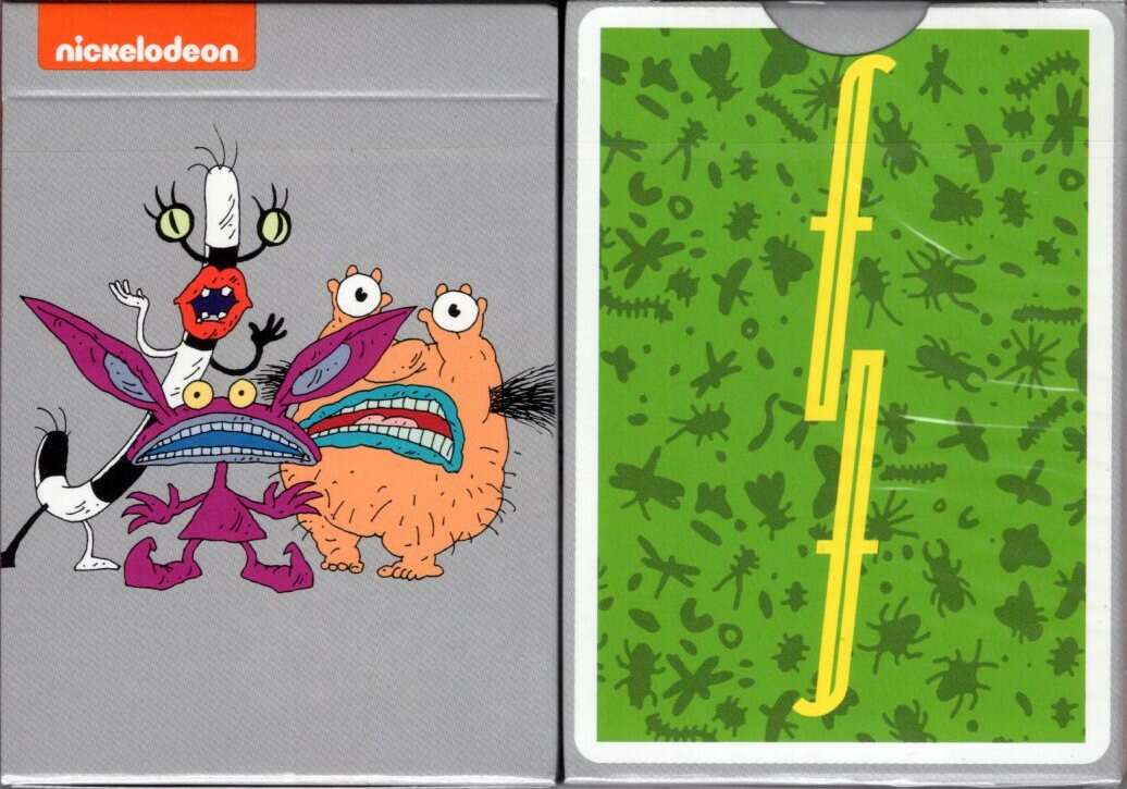 nickelodeon ahh real monsters Fontaine AAAAH! REAL MONSTERS! Playing Cards