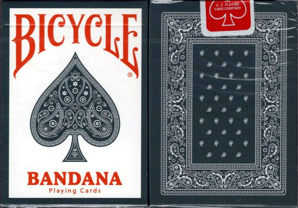 PlayingCardDecks.com-Bicycle Bandana Blue Playing Cards
