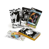 Intuitive Wisdom: Color-Your-Deck Tarot Kit - Deck & Book