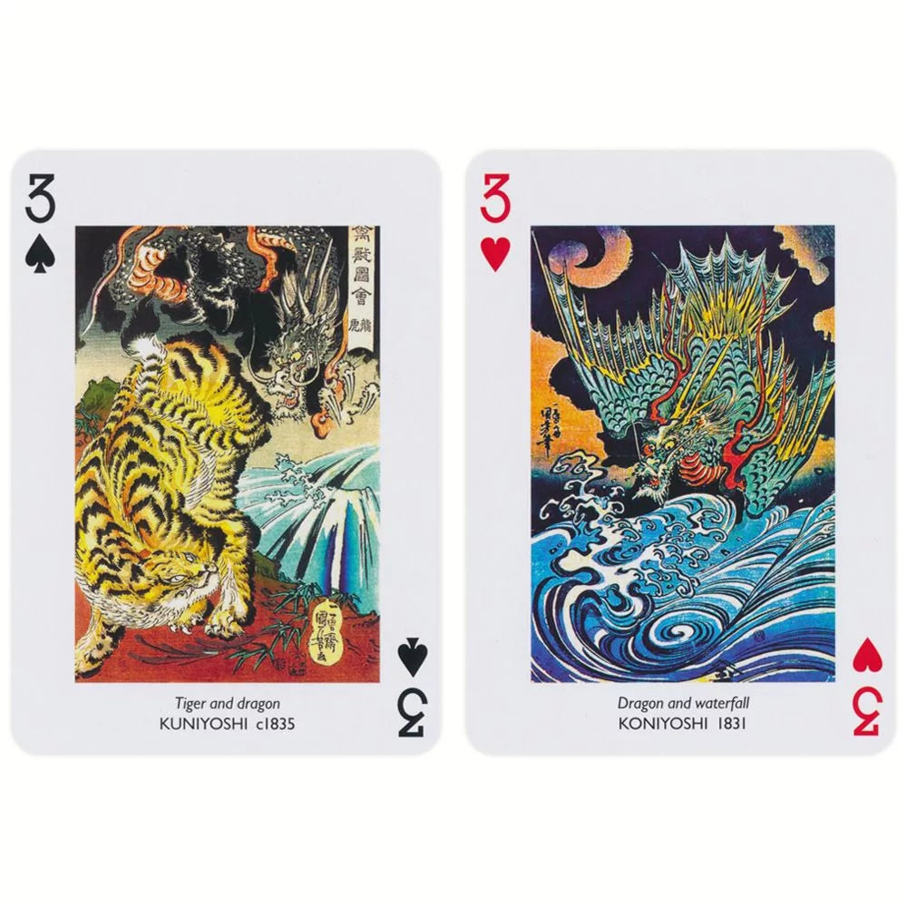 Japanese Prints Playing Cards by Piatnik - Masterpieces in Your Hand