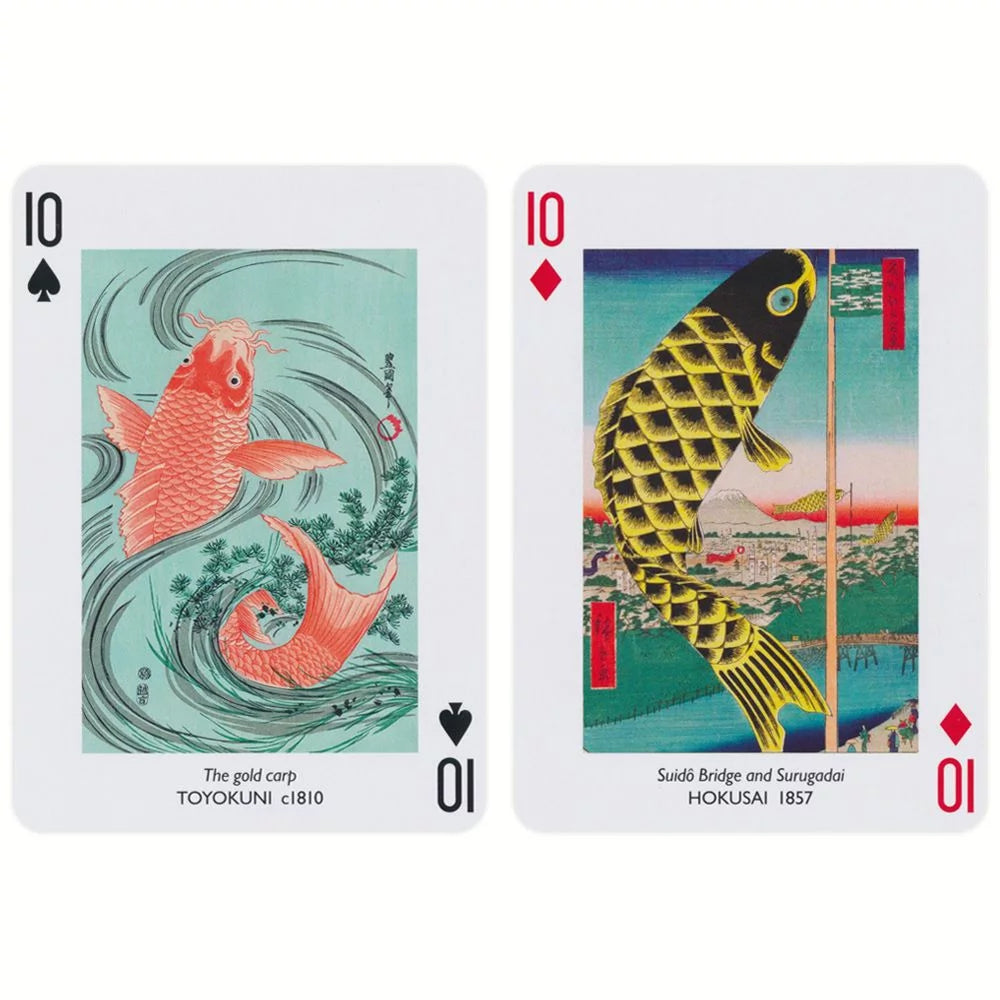 Japanese Prints Playing Cards by Piatnik - Masterpieces in Your Hand