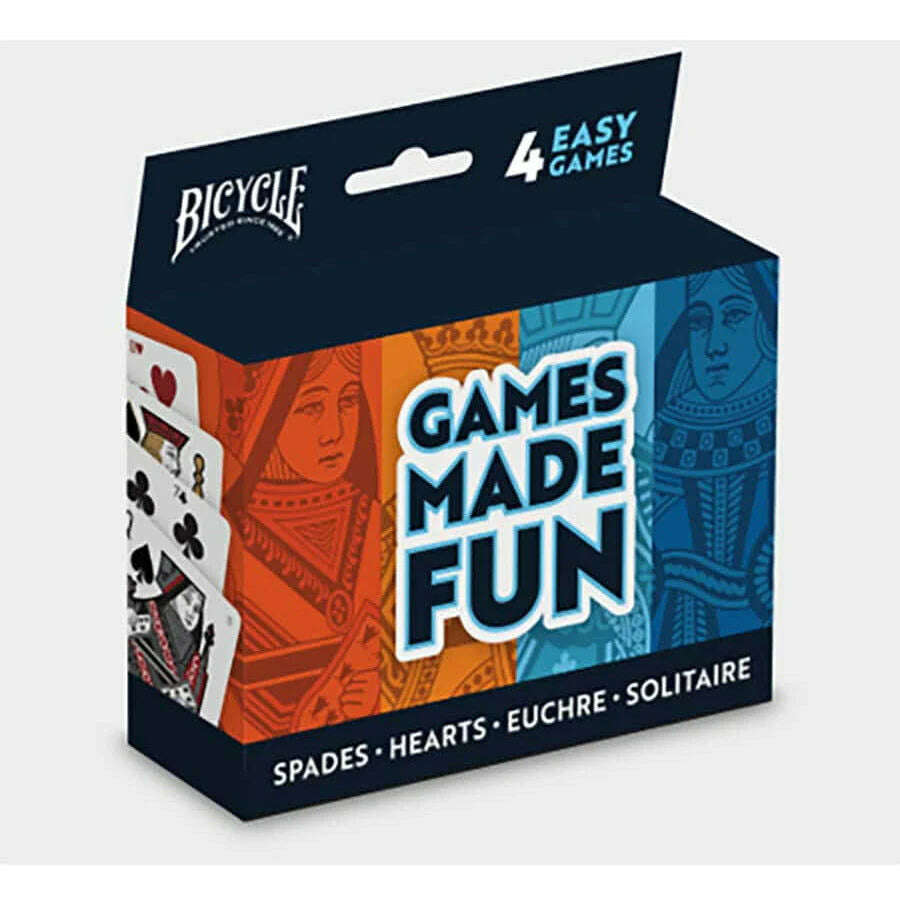 PlayingCardDecks.com-Bicycle Games 4 Pack