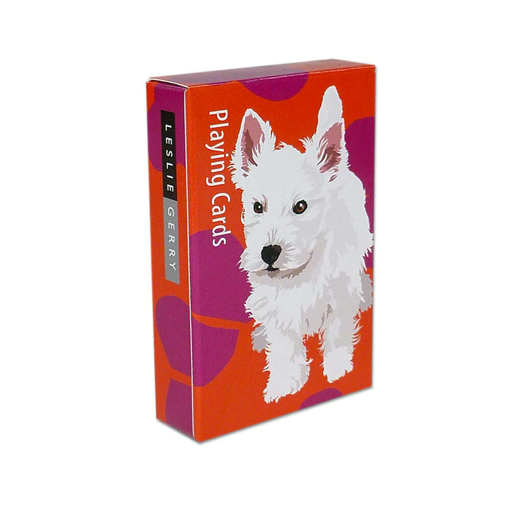 PlayingCardDecks.com-West Highland Terrier Dog Playing Cards