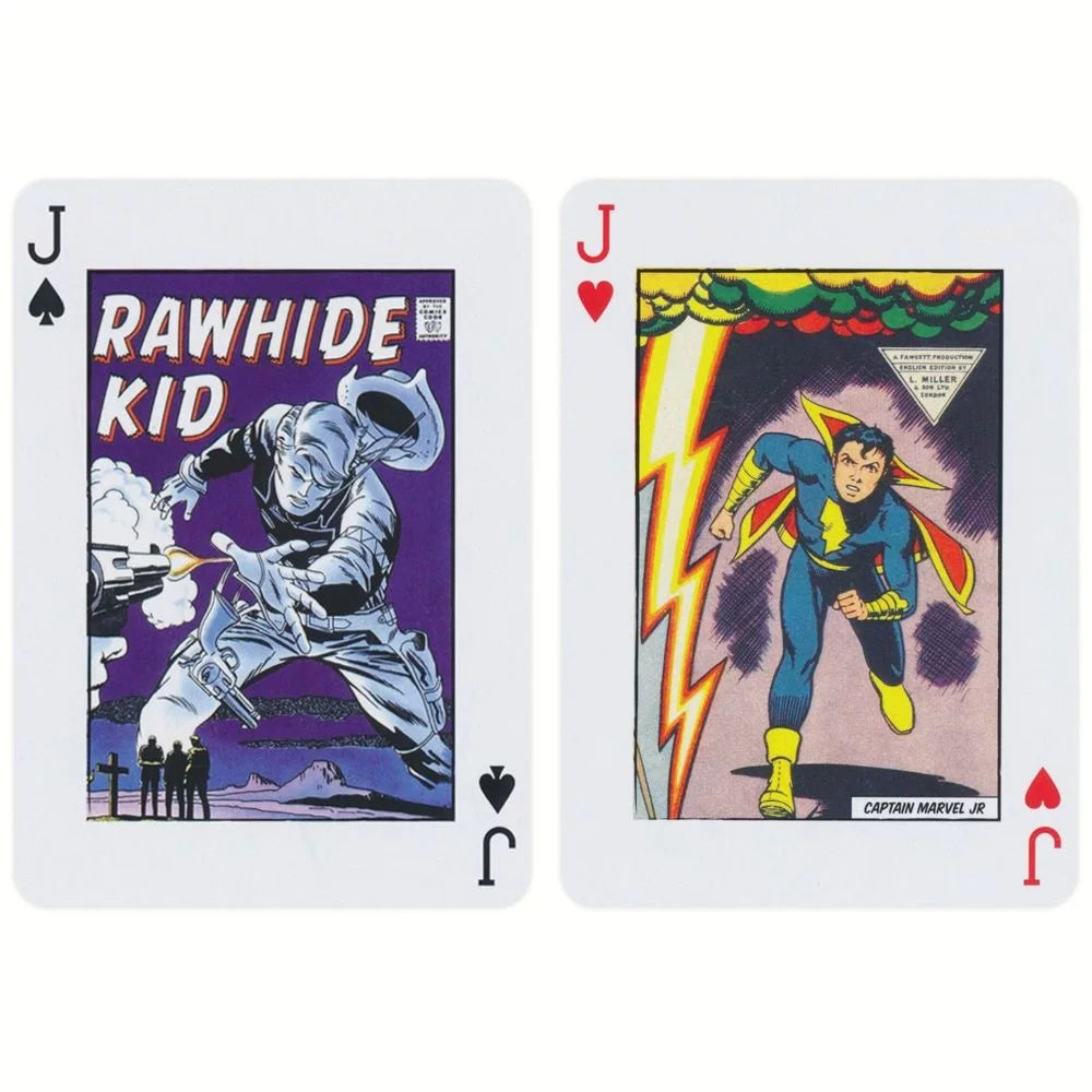 Comic Art Playing Cards by Piatnik - Relive the Dawn of Superheroes
