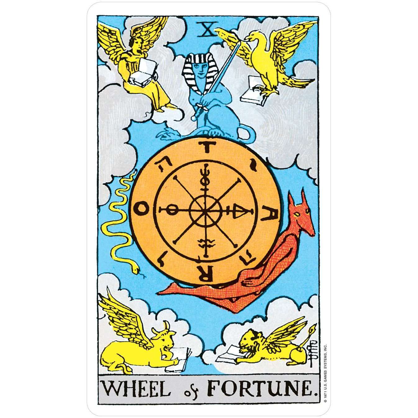 Miniature Rider-Waite Tarot Deck