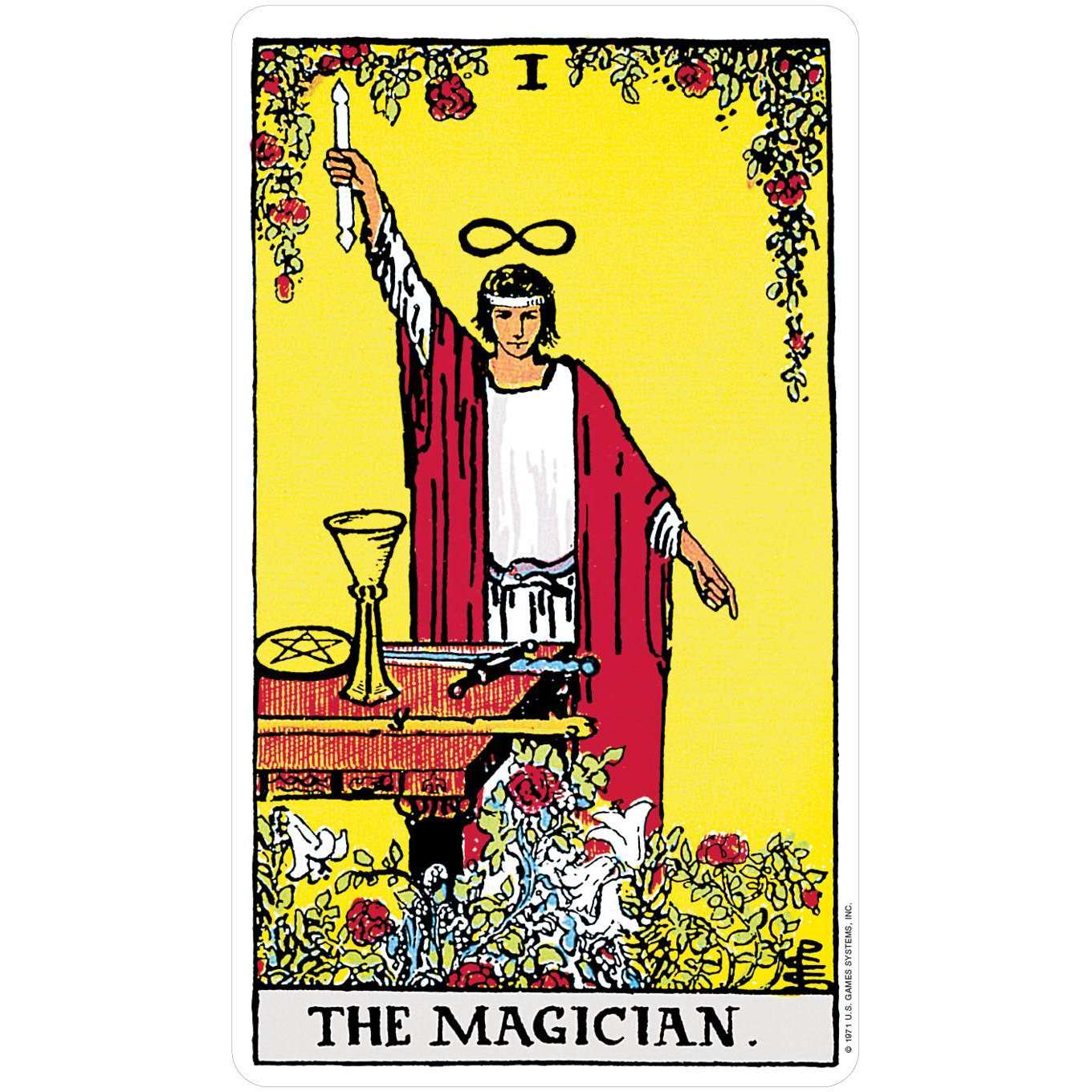 Miniature Rider-Waite Tarot Deck