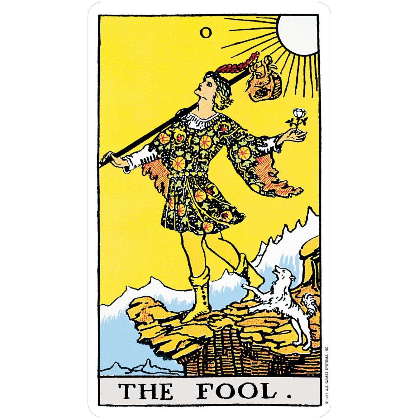 Miniature Rider-Waite Tarot Deck