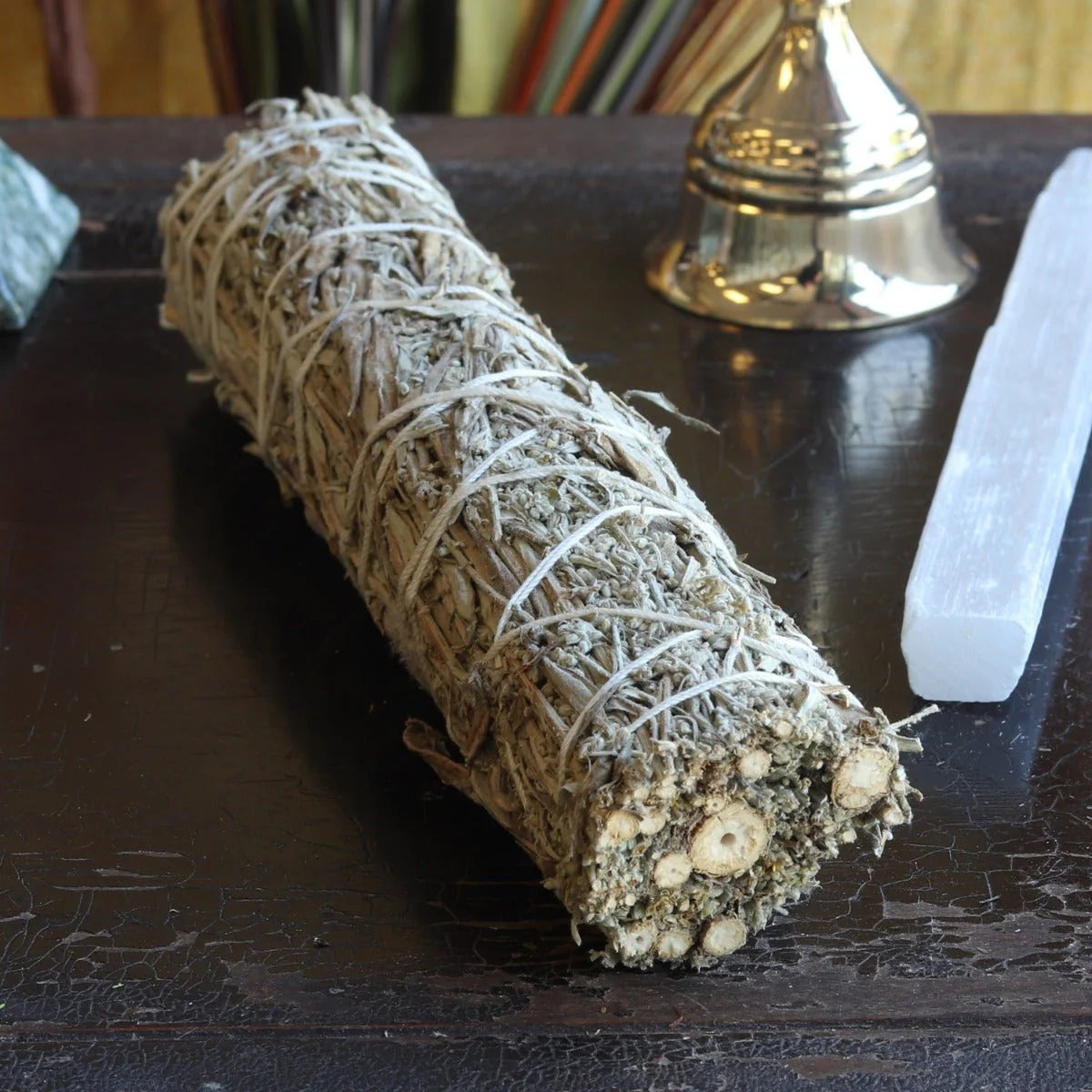 4" Mugwort Sage Smudge Stick