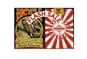 đFLASH SALE - Bicycle Circus Playing Cards