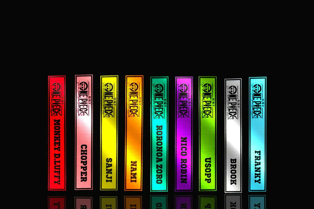 PlayingCardDecks.com-One Piece Playing Cards Limited Foiled Tuck Box 9 Deck Set