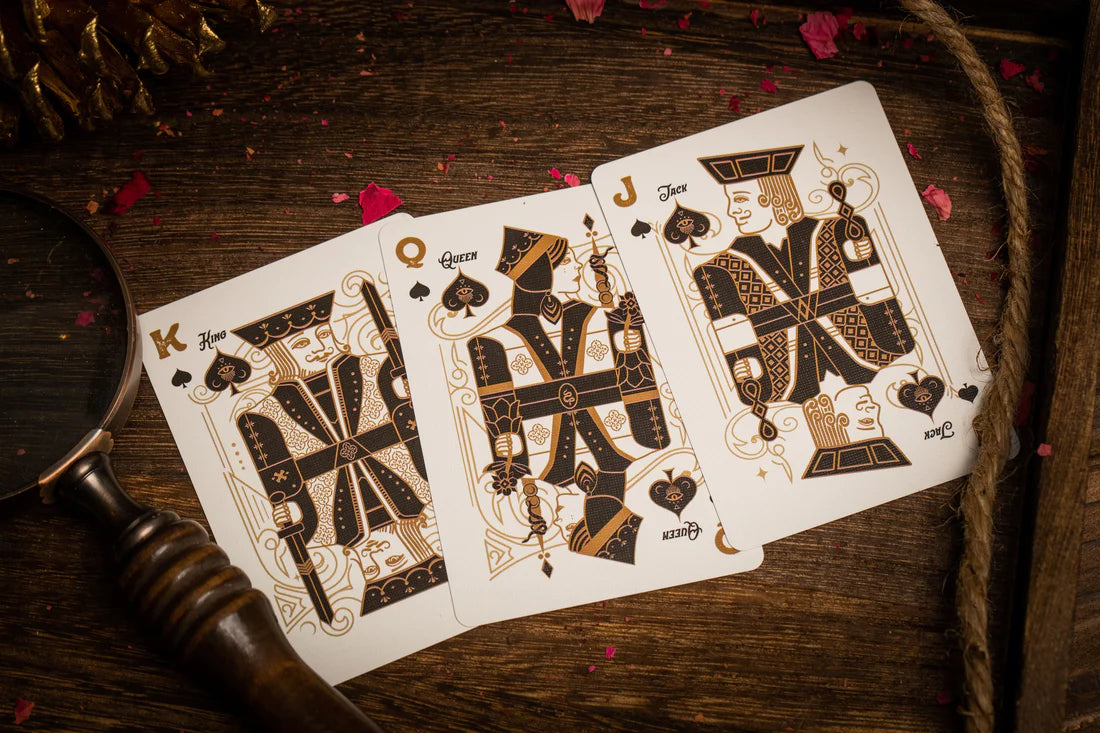 Palmistry Playing Cards Silver Golden Ivory Edition TWPCC
