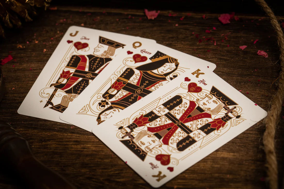 Palmistry Playing Cards Silver Golden Ivory Edition TWPCC