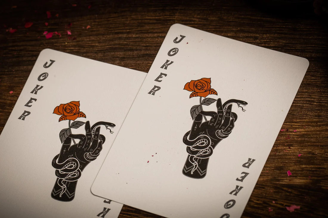 Palmistry Playing Cards Silver Sable Edition TWPCC