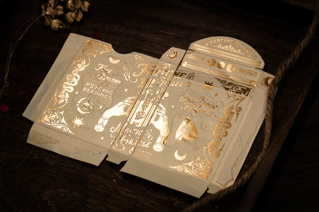 Palmistry Playing Cards Silver Golden Ivory Edition TWPCC