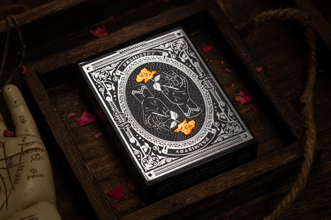 Palmistry Playing Cards Silver Sable Edition TWPCC