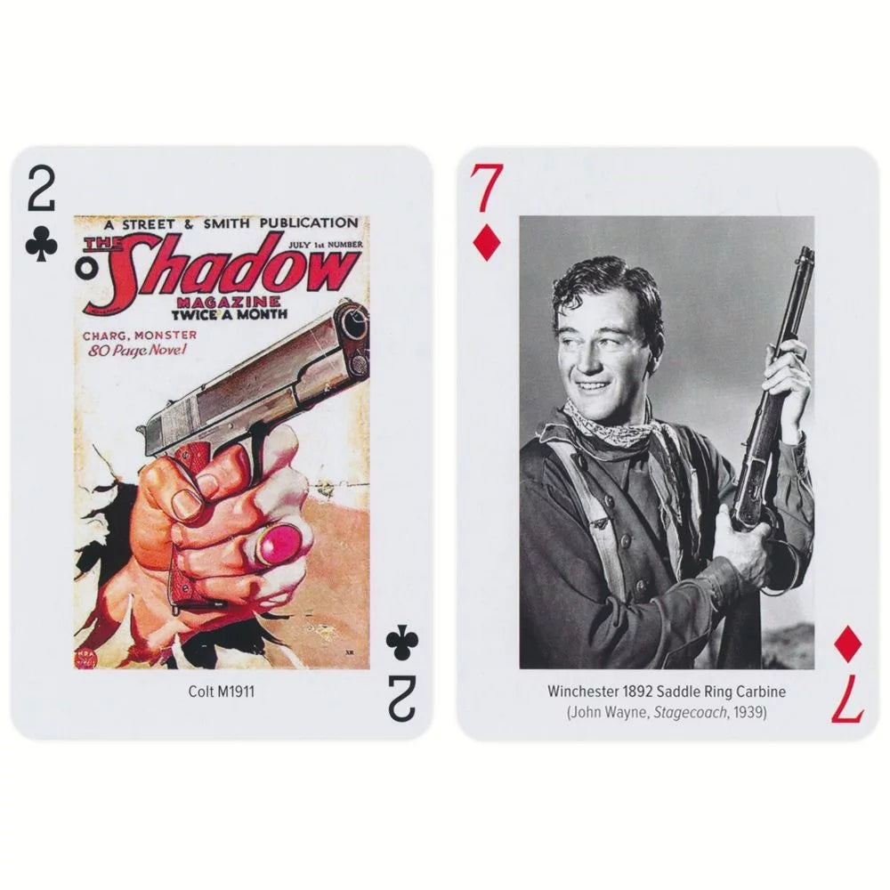 Classic Firearms Playing Cards by Piatnik - A Tribute to Legendary Firearms