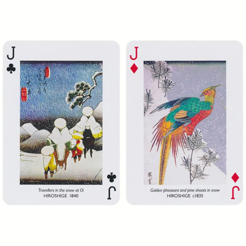 Japanese Prints Playing Cards by Piatnik - Masterpieces in Your Hand
