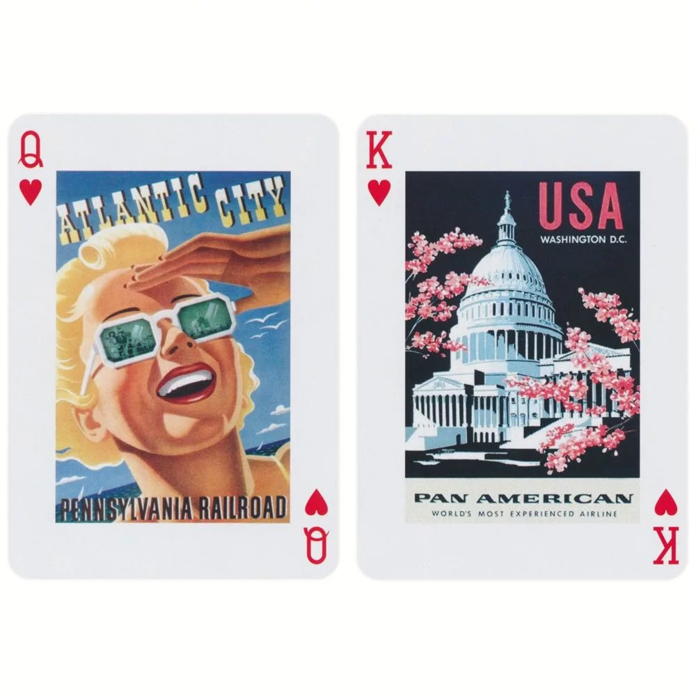 Travel USA Playing Cards by Piatnik - Your Perfect Travel Companion